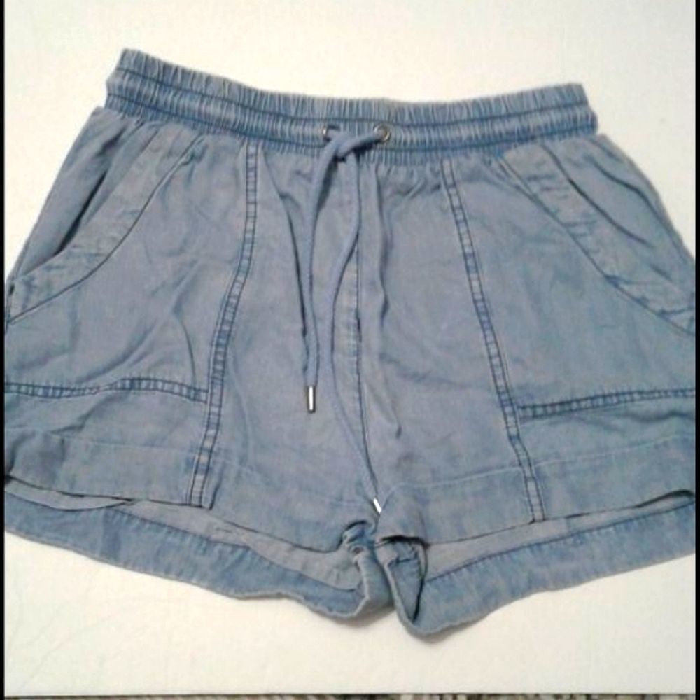 Universal Threads Blue Pull On Lounging Summer Lyocel Shorts XS